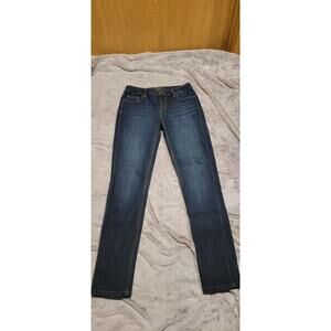 Ruff Hewn Jeans Womens Size 4 Blue Medium Wash Straight Leg Denim Pants